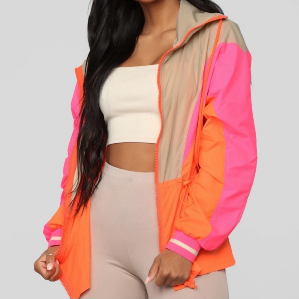 Neon Windbreaker